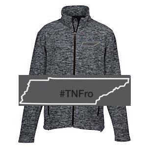 TNFro Logo Crossland Heather Fleece Jacket - Men